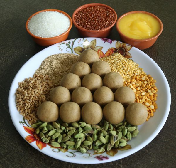 Saptadhanya Ladoo